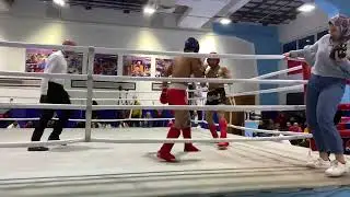 مباراة البطل محمد خالد في بطولة تصفيات منتخب مصر للكيك بوكسينج 81KG/ Kick boxing Mohamed Khaled