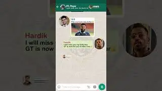 IPL 2024 Trade Window Group Fake Whatsapp Chat Leaked #Shorts #IPL2024 #hardikpandya #mumbaiindians