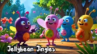 The Pollination Dance, Flower Songs +More Nursery Rhymes For kids -Jellybean Jingles