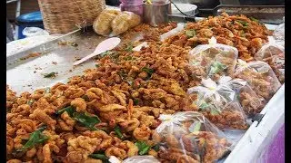 Street Food Crispy Chicken Skin 🍗🍲🥢😊