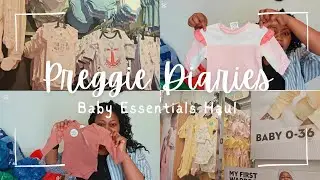 VLOG|All things Baby prep.Baby Essentials and Clothing Haul