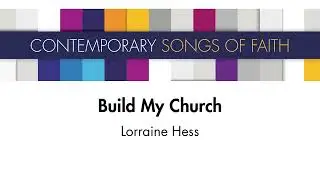 Build My Church [Official Sheet Music]