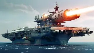 Revolutionary US LASER Aircraft Carrier Takes the World