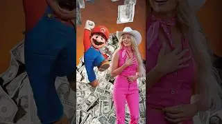Barbie and Mario join billion dollar club #movies #film #barbie #barbiemovie #supermario