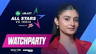 Watch Me Play LIVE | JioBLAST ALLSTARS VS INDIA by @CampaEnergyOfficial DAY 1 ft @shreemanlegendlive