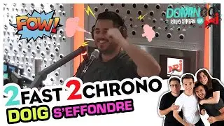 Doig s'effondre au 2Fast2Chrono - DominGo Radio Stream sur NRJ