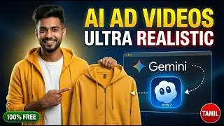 Fashion AI Ads for Clothing Brands 🔥 | Create Viral AI Reel Ads in Tamil (Gemini 3 + Sora 2)