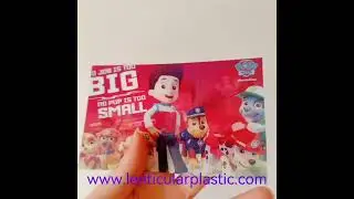 softer tpu material lenticular badges 3d lenticular printed fabric for logo/hang tags/clothing