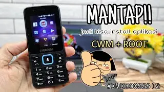 MAKIN CANGGIH!! evercoss i2 (EVIZ) jadi bisa install aplikasi - tutorial pasang CWM + ROOT