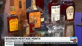 Bourbon Heritage Month with Revival Vintage Bottle Shop
