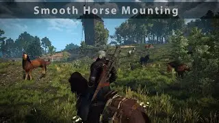 Smooth Horse Mounting (Mod for The Witcher 3)