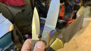 Knifes I use in the field. Tech tips and advice #survival #outdoors #blades