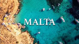 Malta 4K Land & Sea &bull; Calming Music for Stress Relief