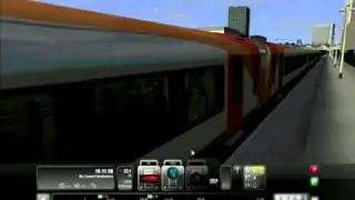 Train Simulator 2012 Class 444036 and 444006 Leaving Portsmouth & South Sea Station