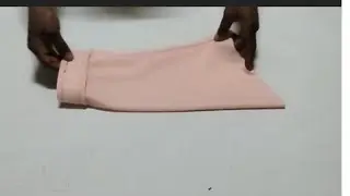 How To Cut And Sew Simple Turn-up Sleeve