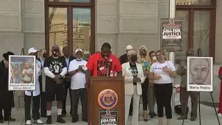 Call For Justice Rally Takes Place At City Hall