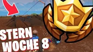 Geheimer BATTLE PASS STERN WOCHE 8 ⭐ Fortnite Gotik Season 10 ORT Deutsch