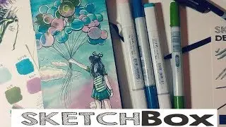 December 2017 Sketchbox | MY FAVORITE!!!