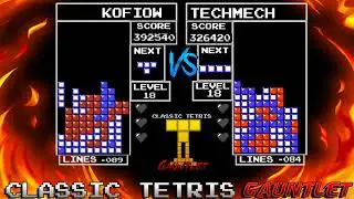 Kofi wins by 2000 points!! [Classic Tetris Gauntlet Pre-Season][2019]