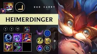 Heimerdinger Carry vs Seraphine - EUW Master Patch 26.03