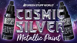 Cosmic Silver a Dark Metallic Paint by GSW