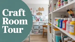 I Built the Perfect Craft Room for Diamond Painting - See Inside