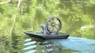 Testing boat2 in Panther Hollow lake