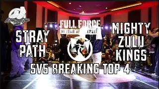 STRAY PATH vs MIGHTY ZULU KINGS | 5v5 Breaking Top 4 | Full Force 31st Anniversary | #SXSTV
