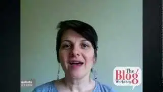 The Blog Workshop - Conference '13 Speaker: Dee Dee Cocheta (@DeeDeeCocheta) #TBW