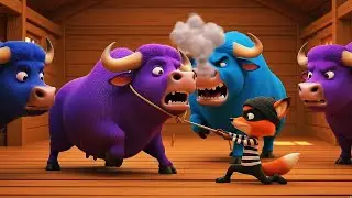 ¡Atrapa al Ladrón! El Zorro en la Búfalo 🦊 Policía Animal al Rescate | Canción Infantil de Animales