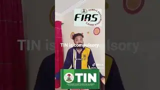 TIN is compulsory #TIN#JTB#TAX#TAXES