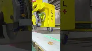 5 Axis CNC bridge saw cutting milling machine for granite quartz sintered stone countertop(TOP5)