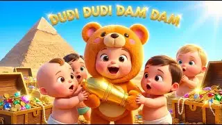 Dudi Dudi Dam Dam Egypt 🐫🏜️ | Весёлая Египетская Приключенческая Песня для Малышей | 3D Анимация