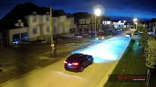 Watch remote video surveillance catch construction trespassers in real time!
