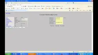 Introduction to the Customer Relationship System CRM