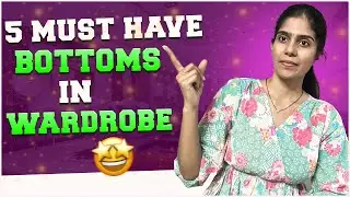 Must have bottoms in every women wardrobe for ethnic wear|Different types of bottoms|Ramya