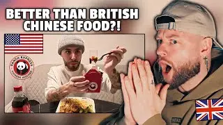 British Guy's FIRST TIME Trying Panda Express in America!