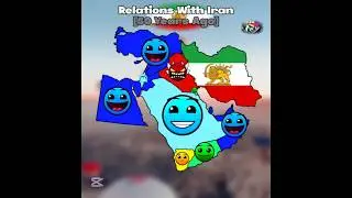 Relations With Iran #shorts #mapping #iran