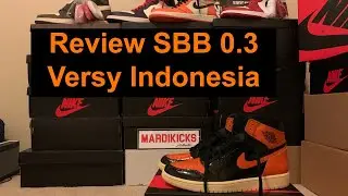 Air Jordan 1 Retro SBB 0.3 Review And On Feet (California,Indonesia)
