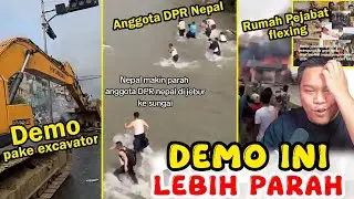 Demo Nepal keras bos... Lebih parah dari indonesia - React Demo Nepal