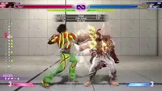 Dee Jay - Meterless Basic Medium & Machine Gun Uppercut | Street Fighter 6 Combo Guide
