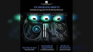 Review: Thermalright Frozen Notte 360 Black ARGB V2 Water Cooling CPU Cooler, 360 Specificatio...