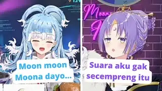 Ketika Kobo Niruin Suara Moona | Moona Hoshinova & Kobo Kanaeru Hololive ID #MoonaBirthdaySeason3