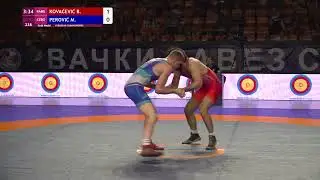 82 KG FINALE Kovačević Branko RABG / Perović Miloš CZBG - Prvenstvo Srbije za seniore 2023 Novi Sad