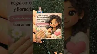 💅😲&iquest;C&oacute;mo combino una Francesa asim&eacute;trica negra con florecita |Dise&ntilde;o de u&ntilde;as f&aacute;cil con amor propio?&rdquo;