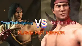 MKX TyreeTheHedgehog Vs Euphonious - FT10 (FLAME FIST MIRROR)