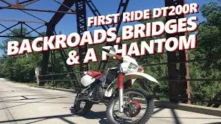 DUAL SPORT First Ride Yamaha DT200R 2-Stroke Enduro | RIDING A LEGEND