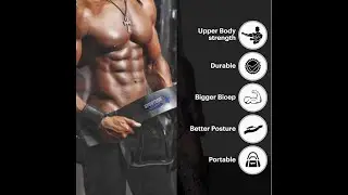 Arm Blaster allenamento palestra Bodybuilding bicipiti tricipiti sollevamento pesi