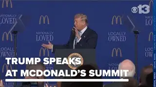 President Trump delivers remarks at McDonald's Impact Summit