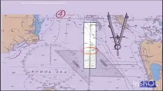 How to plot coordinates in a mercator chart.